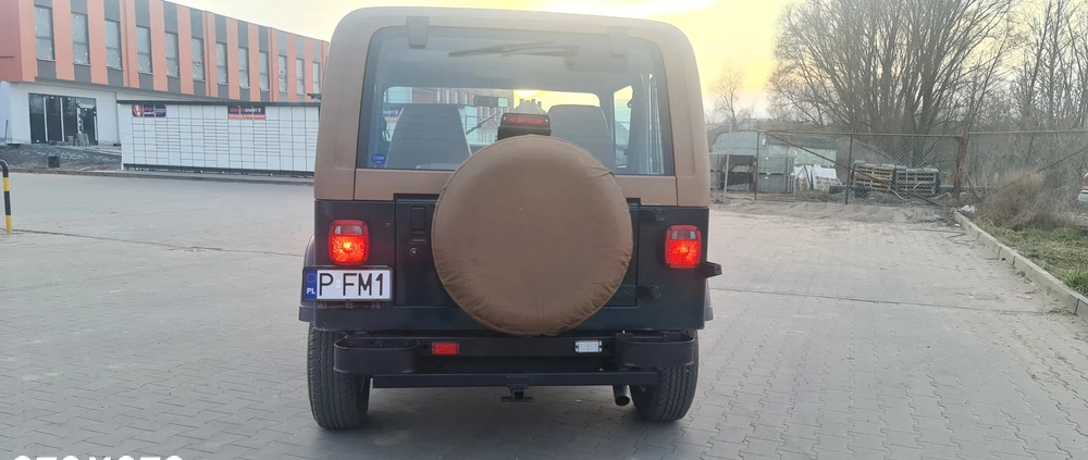 Jeep Wrangler cena 46000 przebieg: 123660, rok produkcji 1994 z Ruda Śląska małe 172